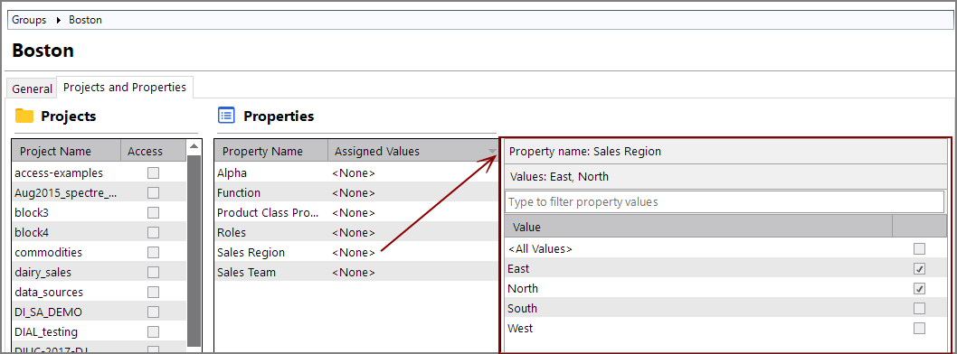 Edit Group Properties